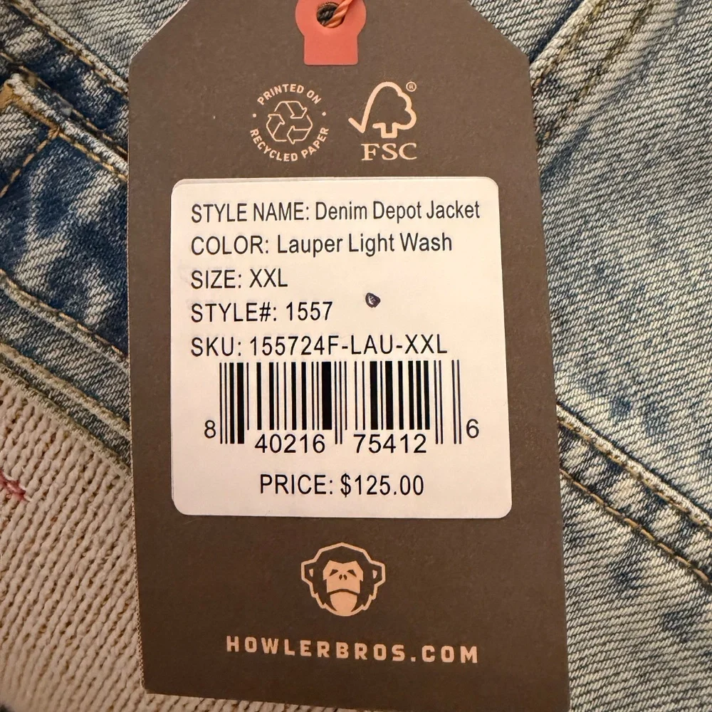 Howler Bros Jean Shirt - Picture 3 of 6